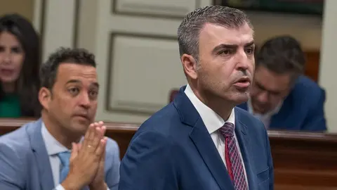 Manuel Dom&iacute;nguez, presidente del Partido Popular de Canarias.