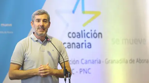 Fernando Clavijo, secretario general de Coalici&oacute;n Canaria.
