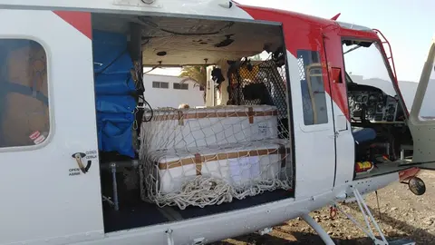 Imagen de archivo del helic&oacute;ptero del GES.