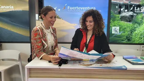 Jessica de Le&oacute;n en la IFTM Top Resa de Par&iacute;s.