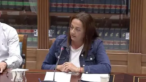 Nereida Calero, diputada del Grupo Nacionalista Canario.