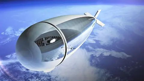 Un stratobus como este despegar&iacute;a desde el Parque Tecnol&oacute;gico de Fuerteventura.