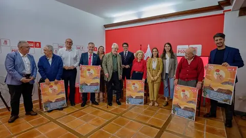 50 aniversario del Partido Socialista Obrero Espa&ntilde;ol en Canarias