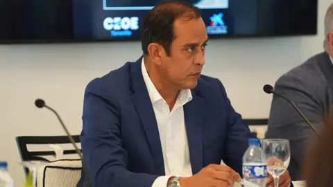 Blas Acosta, en una imagen difundida por desde el Gobierno de Canarias.