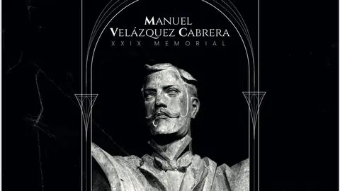Cartel del XXIX Memorial Manuel Vel&aacute;zquez Cabrera.