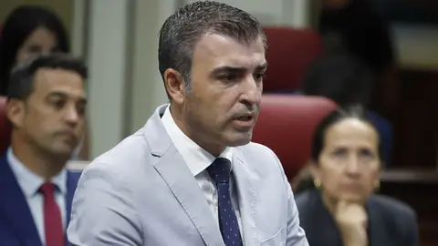 Manuel Dom&iacute;nguez, presidente de los populares canarios.