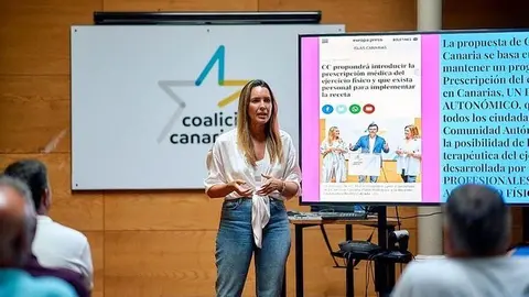 Mar&iacute;a Fern&aacute;ndez, parlamentaria nacional de CC.